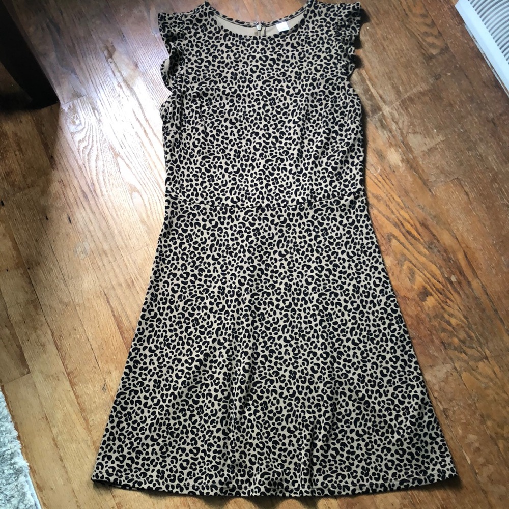 Leopard Print Women's Dress